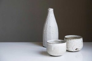 3 objets en céramique