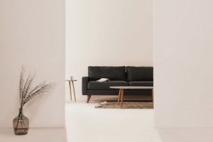 meubles et décoration minimalistes